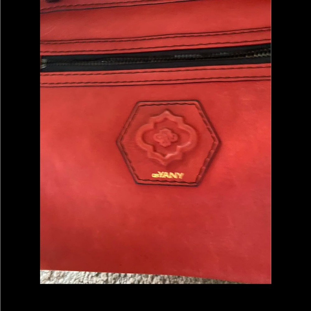 Yanny Red Leather Bag